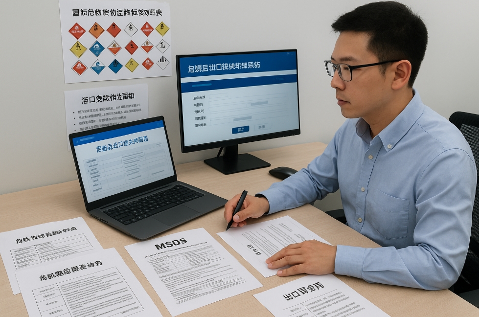 危險品出口全流程解析:報關、材料準備與安全合規(guī)指南.png 危險品出口全流程解析:報關、材料準備與安全合規(guī)指南.png